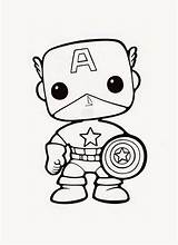Funko Captain Iron Bebes Superheroes Deadpool Ausmalbilder Bautizo Capitan Héros Buch Pops Figuras Template sketch template