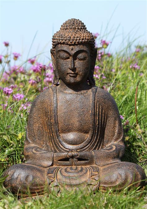 meditating garden japanese buddha statue  vcz hindu gods