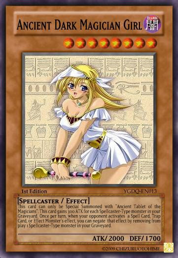 Ancient Dark Magician Girl Yu Gi Oh Card Maker Wiki