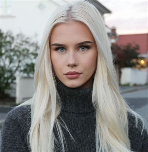 The Beauty Of The White Aryan Woman White Blonde Hair Nordic Blonde