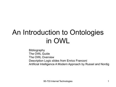 introduction  owl
