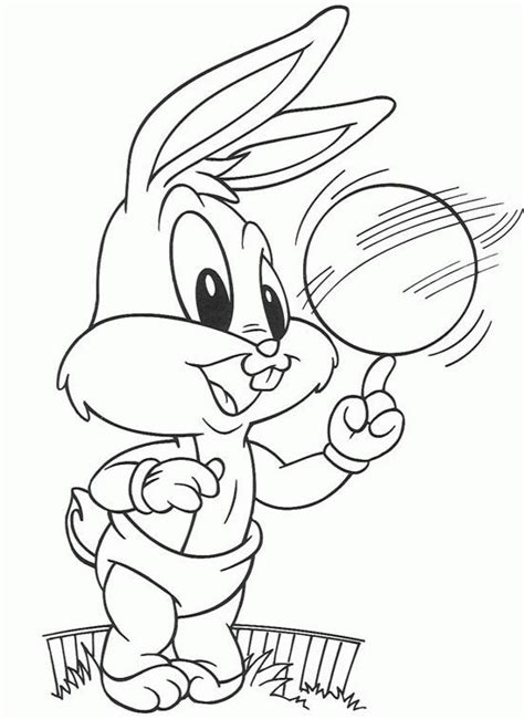 printable bugs bunny coloring pages  kids