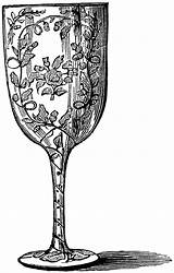 Goblet Clipart Glass Wine Cliparts Clipground Etc Library Medium Original Large sketch template