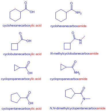 topics  organic chemistry amides structure  nomenclature