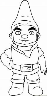 Gnomeo Coloring Pages Juliet Cartoon Coloringpages101 Kids Color Gnomes sketch template