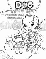 Coloring Doc Mcstuffins Pages Medicine Friendship Printable Printables Print Lambie Kids Color Disney Christmas Lovely Everfreecoloring Colouring Getcolorings Sheets Junior sketch template