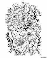 Coloriage Fleurs Mandala Erwachsene Blumen Feuilles Insipration Adulte Diverses Malvorlagen Ausmalbilder Blumenmandala Vecteurs Sheets sketch template
