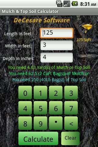 mulch calculator android apps  google play