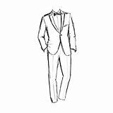 Tuxedo Draw sketch template