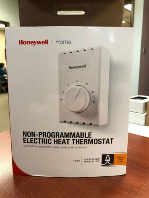 honeywell home ctb manual  wire premium baseboardline volt thermostat ct  sale