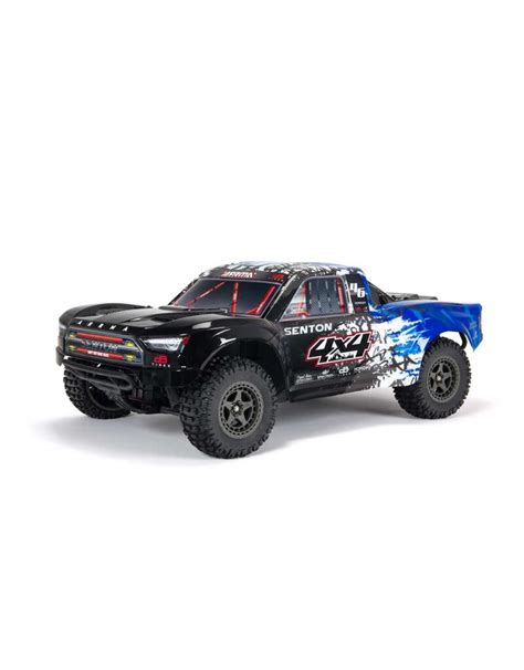 senton    blx brushless short  truck rtr blue bpcs hobbies