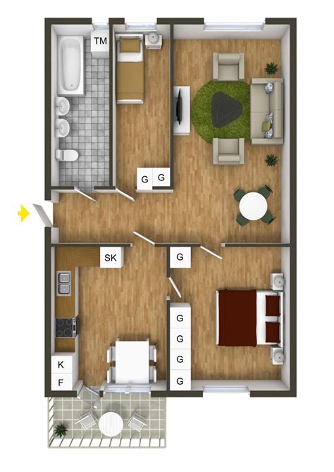 bedroom home floor plans