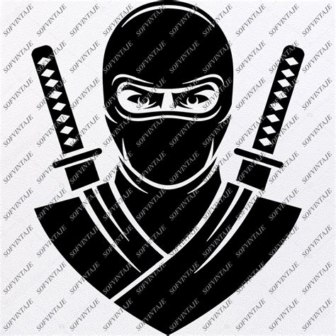 ninja svg  pics  svg files silhouette  cricut cutting
