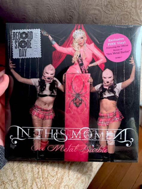 in this moment sex metal barbie 7 pink vinyl rsd 2015 record day for