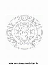 Rangers Schottland Vereinswappen Wappen Fussball Fußball sketch template