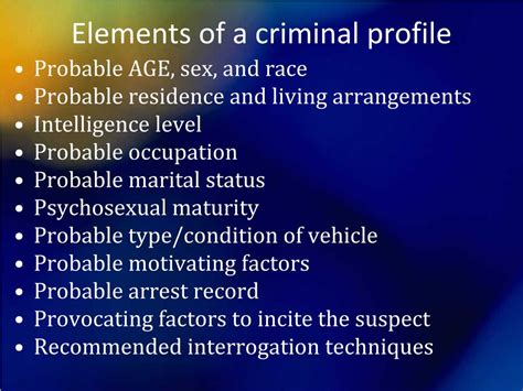 Ppt Criminal Psychology Powerpoint Presentation Free