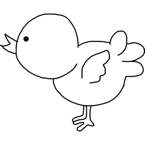 adorable baby bird coloring page  coloring buddy