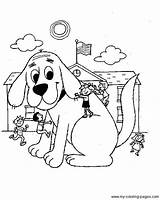 Clifford Coloring Pages Dog Red Big Puppy Print Printable Color Getcolorings Popular sketch template