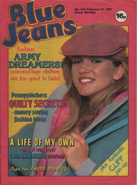 Blue Jeans Magazine 21 February 1981 No 214 Cliff Richard Wendy Wu