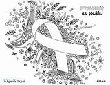 Coloring Pages Awareness Saam Violence Sexual Ribbon Month Domestic Prevention Colouring Abuse Assault Child Adult Nsvrc Self Kids Spanish April sketch template