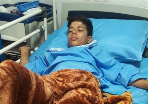 بستگان کودک مجروح اعتراض‌‌های ماهشهر مقام‌ها به درخواست کمک ما جواب