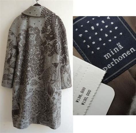 Mina Perhonenのコート の画像｜ナチュラルブランド古着宅配買取・通販「drop ドロップ