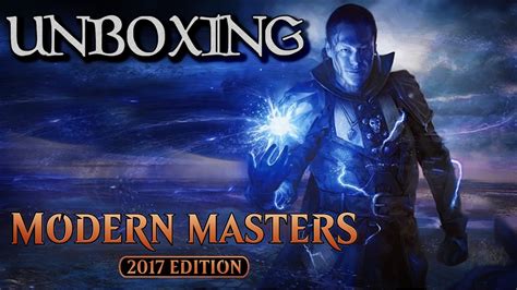 unboxing modern masters  youtube