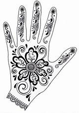 Henna Mehndi Tattoos Thaneeya Traceable Trace Wrist Lessons sketch template