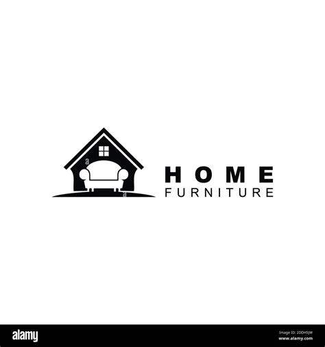 home furniture logo design inspiration stock photo alamy