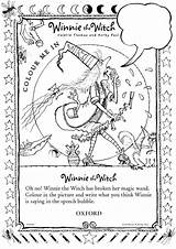 Winnie Witch Colouring Pages Coloring Activities Kids Scholastic Book English Col Act Find Sheets Print Books Fuentes Corner Clubs Activity sketch template