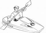 Colorat Canoe Desene Canoagem Planse Coloring4free Trapper русский Actionman sketch template