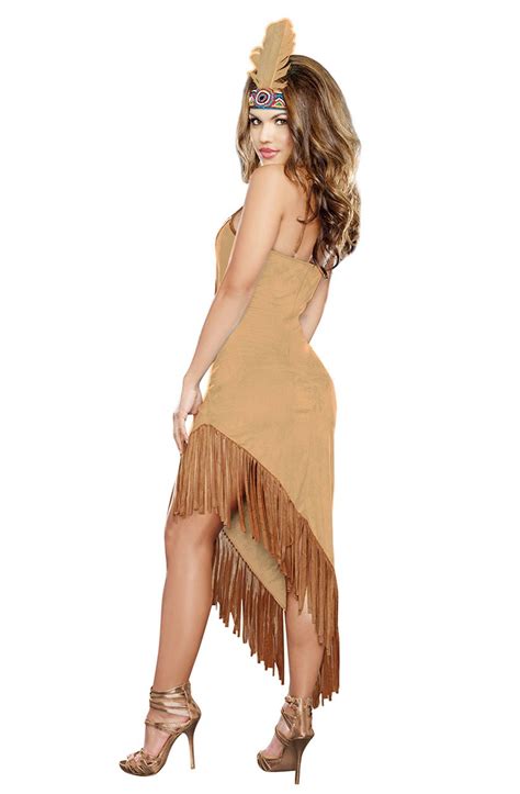 ladies pocahontas native american indian wild west fancy