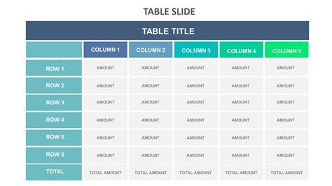 table  templates biz infograph