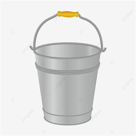 metal bucket vector art png silver metal bucket clip art bucket