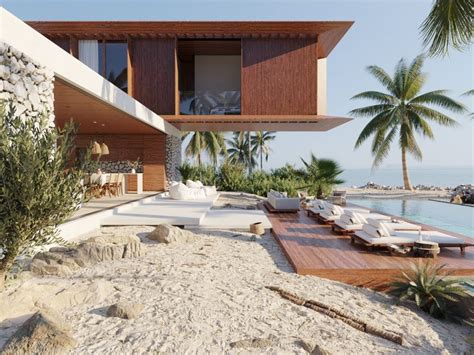 beach terrace interior design ideas