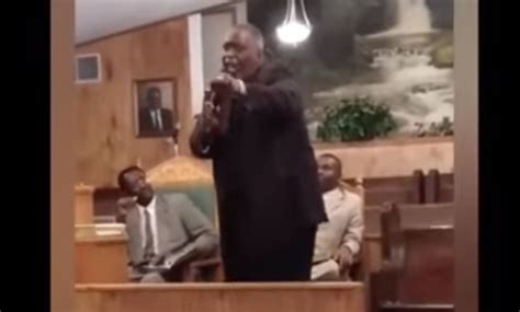 pastor slammed after he was allegedly caught on camera