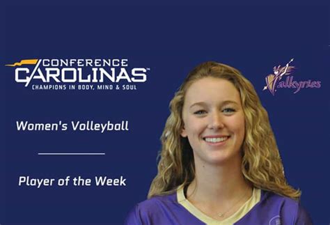 Sophomore Selected As Conference Carolinas Volleyball