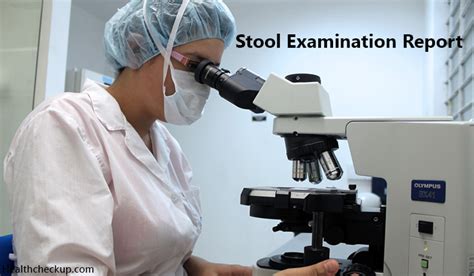 stool examination report preparation procedure results normal range
