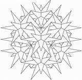 Mandalas Geometrische Formen Schneekristalle Neige Flocon Estrella Cristallo Snowflake Malvorlage Colorir Ausmalbild Malvorlagen Manualidadesinfantiles Colorrier Geometricas Caso Cambiare Posto Potete sketch template