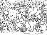 Winnie Pooh sketch template