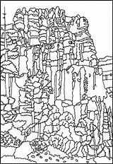 Bryce Coloring Canyon National Park Designlooter Book 75kb sketch template