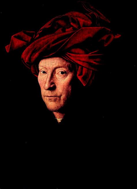 man   red turban  portrait  jan van eyck  red hat  art pinterest jan