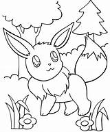 Coloring Pokemon Pages Eevee Evolutions Printable Mew Kids Espeon Colouring Color Print Cute Eeveelutions Pdf Umbreon Girls Sheets Walking Background sketch template