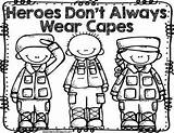 Heroes American Learners Veterans Little Kindergarten Teacherspayteachers Coloring Activities Memorial Preschool Freebies Freebie Grade Pages Kids First Responders Studies Social sketch template