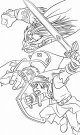 Zelda Coloring Pages Link Legend Dragon Lineart Drawing Choose Board Line Von Malvorlagen sketch template