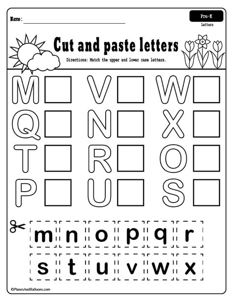 pre  printable cutting worksheets  preschoolers thekidsworksheet