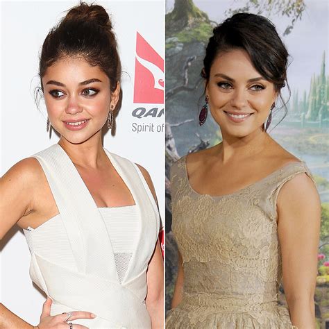 sarah hyland and mila kunis these celebrity look alikes will blow