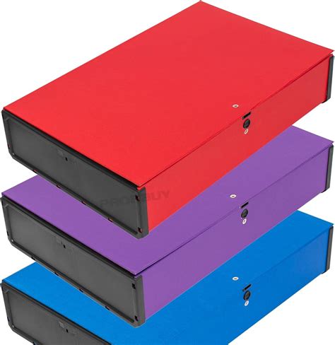 pack   foolscap lock spring box files mm document  paper