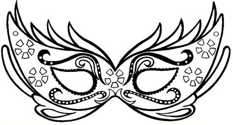 mask objects  printable coloring pages
