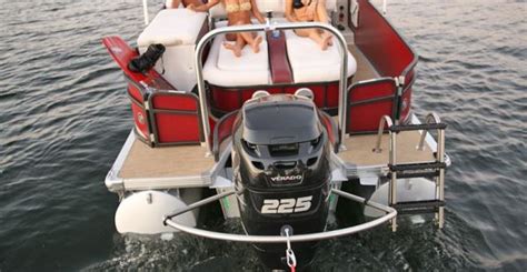 ultimate towing solution  outboard motors pontoon deck boat magazine